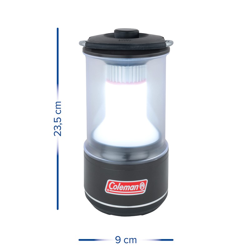 Coleman BatteryGuard Laterne 600L 600 Lumen schwarz