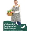 APRONNER Plus Size Aprons for Women with Pockets Cotton Linen