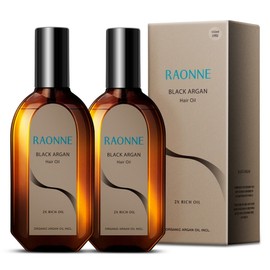 Laonne Black Argan 2X Rich Extremely Damaged Hair Oil, 2, 100ml / 라온느 블랙 아르간 2X 리치 극손상 헤어오일, 2개, 100ml