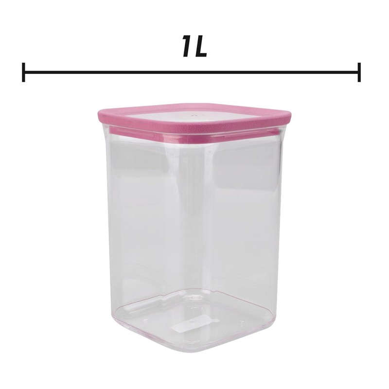 VFM - Square Food Container 1L Airtight Storage Container Plastic