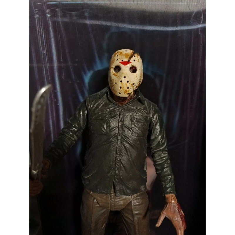 NECA Custom NECA accessories Jason Voorhees Resin UBER mask and