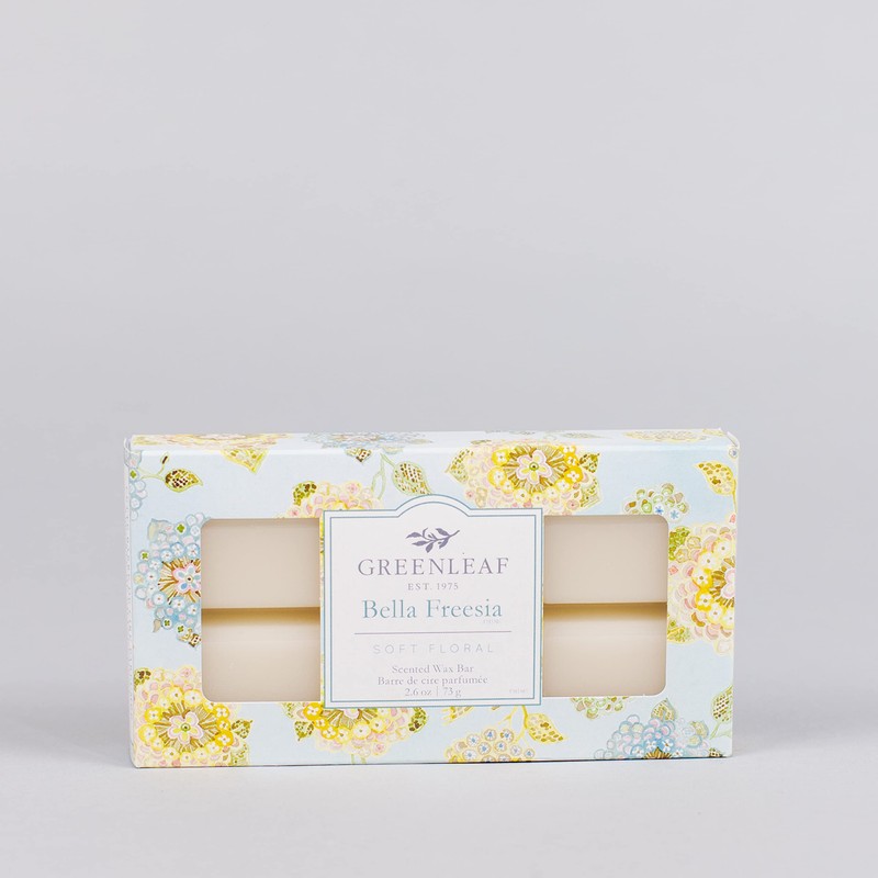 Product Name Greenleaf Bella Freesia Soft Floral Wax Bar 73g
