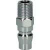 Metal Plug Nipple, 1/4 Inch AG, Asia