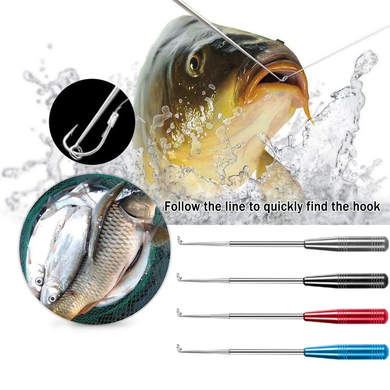 Fish Hook Remover Tool, Fishing Hook Quick Removal Descending Device,