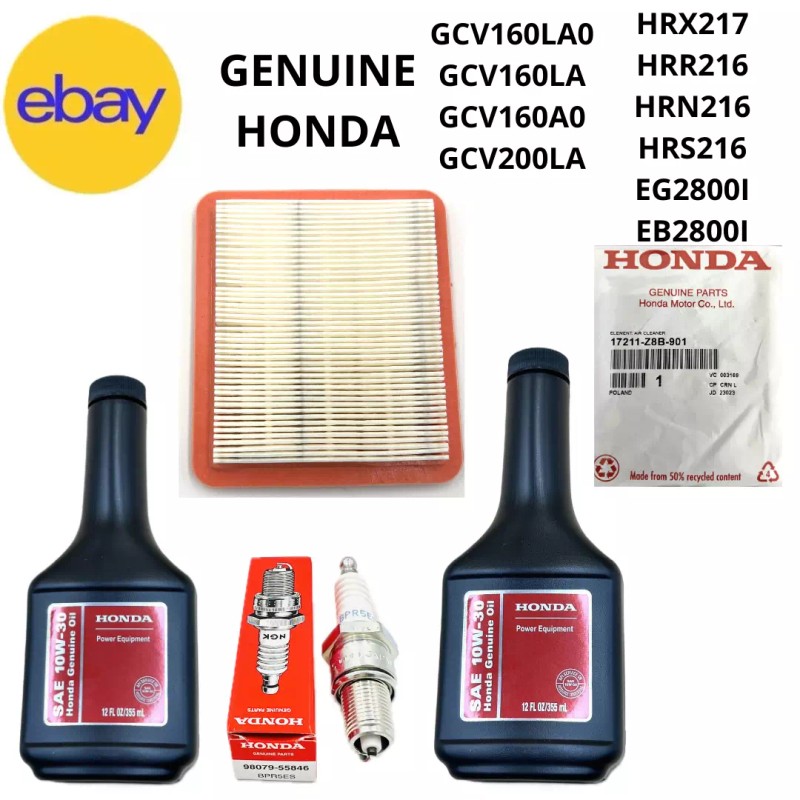 Honda GENUINE HONDA HRX217 GCV200 TUNE UP KIT LAWNMOWER AIR