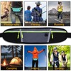 Running Belt with Reflective Strip Money Belt with Headphone Hole