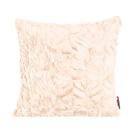 Faux Fur Fluffy Cushion Cover Approx. 50 x 50 cm Soft Plush in Color Selection of Colours Pack of 1