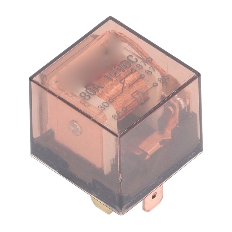 10 Pcs Waterproof Automotive Relay 80A 5 Pin SPDT Universal