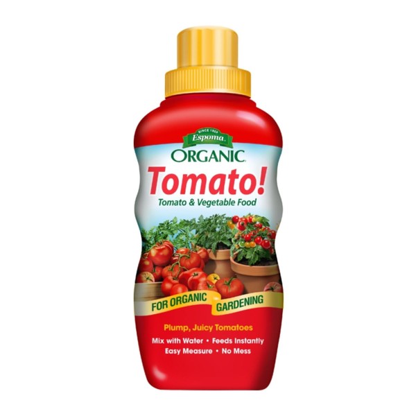 Espoma Organic Tomato! Plant Food for Tomatoes and Vegetables, 8 oz Bottle
