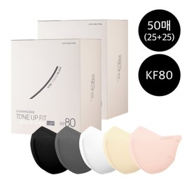 Tone Up Fit Black Label Lite KF80 Mask 50 You can cross / 톤업핏 블랙라벨 라이트 KF80 마스크 50매 교차가능