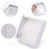 3D Shadow Box 8.8x8.8"(22.5x22.5 x6.5cm) Picture Frame Wooden Deep Box