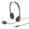 Sanwa Supply MM-HS408BK 4 Pole Compatible Headset