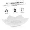 LABRIMP 2pcs Flower Soap Holder Self-draining Flower Shaped Soap Dish