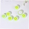 SHINEOFI 16PCS Circular Bubble Level Diameter Height Surface Level for