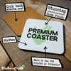 Home Is Where You Park It Coaster – Cork-Backed Premium