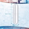 PTFE Magnetic Stirrer Mixer Stirring Rod with Ring Shape White