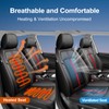 FiveFox Fit Frontier Car Seat Covers (Front Pair) for Select