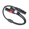 JORINDO 5‑Pin XLR Female to Double 3‑Pin XLR Male Cable