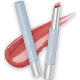 Heart Percent Dote On Mood Dewy Melting Lipstick High-Shine Glow & Wet Look Glossy Finish Lip Color, #04. Rosy Fig