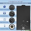 16L Tankless Water Heaters Propane Gas, Portable 4.21 GPM Gas