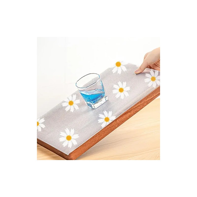 Margaritas Plástico Protector Para Cajones Estantes 30x600cm