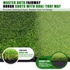 BIRDIEBLAST Premium Golf Hitting Mat, 10mm Foam Padding with Rubber