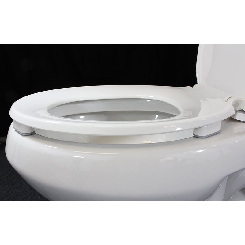 LUXE Bidet 4 Piece Universal Non-Slip Toilet Seat Bumpers with