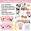 CiyvoLyeen Kitten Craft Kit Kids DIY Crafting and Sewing Set