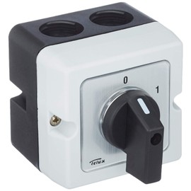 Cam Rotary Switch, On/Off up to 20 A, 4-Pin M10