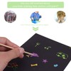 HellDoler Scratch Pictures for Children, Scratch Paper Children, 60 Sheets