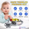 HippoBaby Baby Led Weaning Supplies | 10 Piece Silicone Feeding