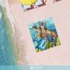 Beach Blanket Waterproof Sandproof Oversized 95”x 80”,Sand Free Beach Mat