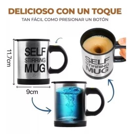 Yuqing Taza Termo Automatica Termica Cafe Agitador Mezcladora