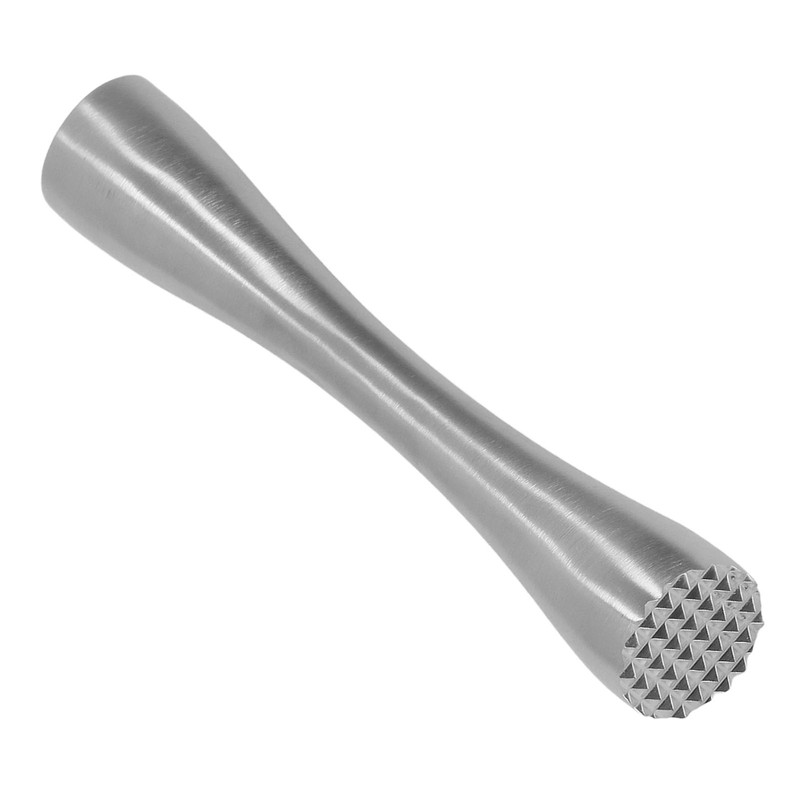 Stainless Steel Cocktail Muddler Food Grade Ergonomic One Piece Forging