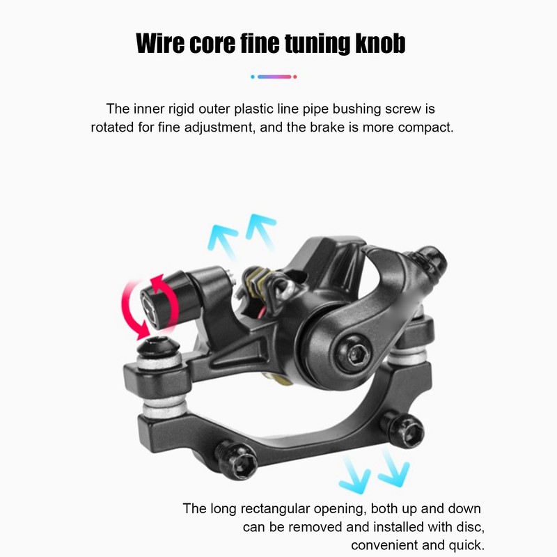 WAKE Bicycle Disc Brake Kit Bike Aluminum Alloy Front Rear