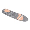'ruNNex 5401 Safety Footwear Replacement Footbed Insoles Grey, 5401