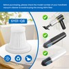 5-Pack HEPA Vacuum Filters for JIXINMIYUE HX-606 & A9life SY01-Q8