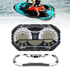 LCD Speedometer Gauge Cluster Compatible with 2006-2011 Sea Doo GTX 4-TEC, RXP 155 215, GTX 155 215, RXT 215 255, Wake 155 215 LCD Gauge - Replaces# 278002270,278002328