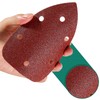 60PCS Triangular Sander Sandpaper, HYCHIKA Detail Sander Sandpaper Assorted 60/80/100/120/180/240
