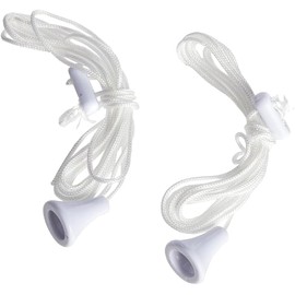 Dzina Pull Cords Bathroom Ceiling Light 2 PACK Quality Replacement Cord Pull for Ceiling Switch - Durable Bathroom Light Pull Cord & Bathroom Pull Cord Handle