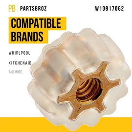 Upgraded W10917062 Upper Drive Coupling - Compatible Whirlpool Blender Parts - Replaces AP6038197 4461295 PS11770024 - Made of Durable Materials - Easy Home Improvement Solution