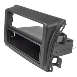 tomzz Audio 2414-101-1 Radio Faceplate Compatible with Fiat Ducato Series 8 from 2021 Black for Vehicles with Radio Preparation