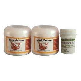 Crema Cosmética Sebo Cerdo Multi Beneficios 2 Pack+regalo