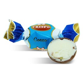 Crispo, Crid-or Milk Chocolate Pralines Filled w/coconut Cream (2.200 Lbs)