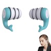 Ear Plugs Sleeping Noise Cancelling Earplugs - Reusable Waterproof for