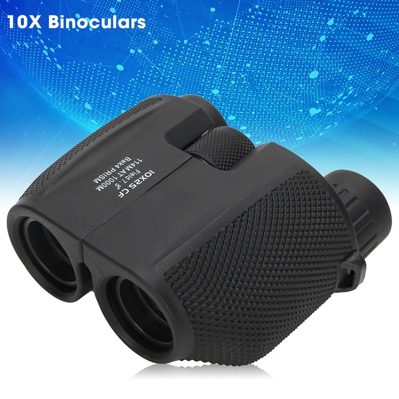 10x25 Telescope High Definition Night Vision Portable Binoculars IPX6 Waterproof