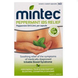 Mintec Peppermint IBS Relief 60 Capsules