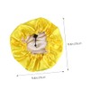 3 piezas Gorro de Seda para Dormir Infantil Ajustable con