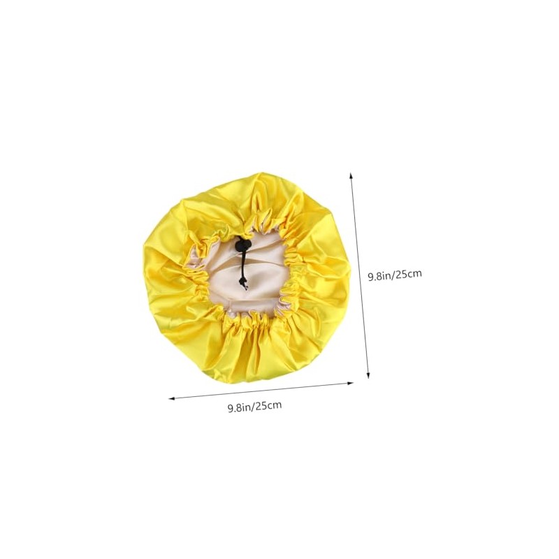 3 piezas Gorro de Seda para Dormir Infantil Ajustable con