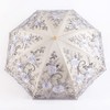 Ladies Embroidered Lace Parasol Umbrella Anti-UV Protection Sun Shade UPF